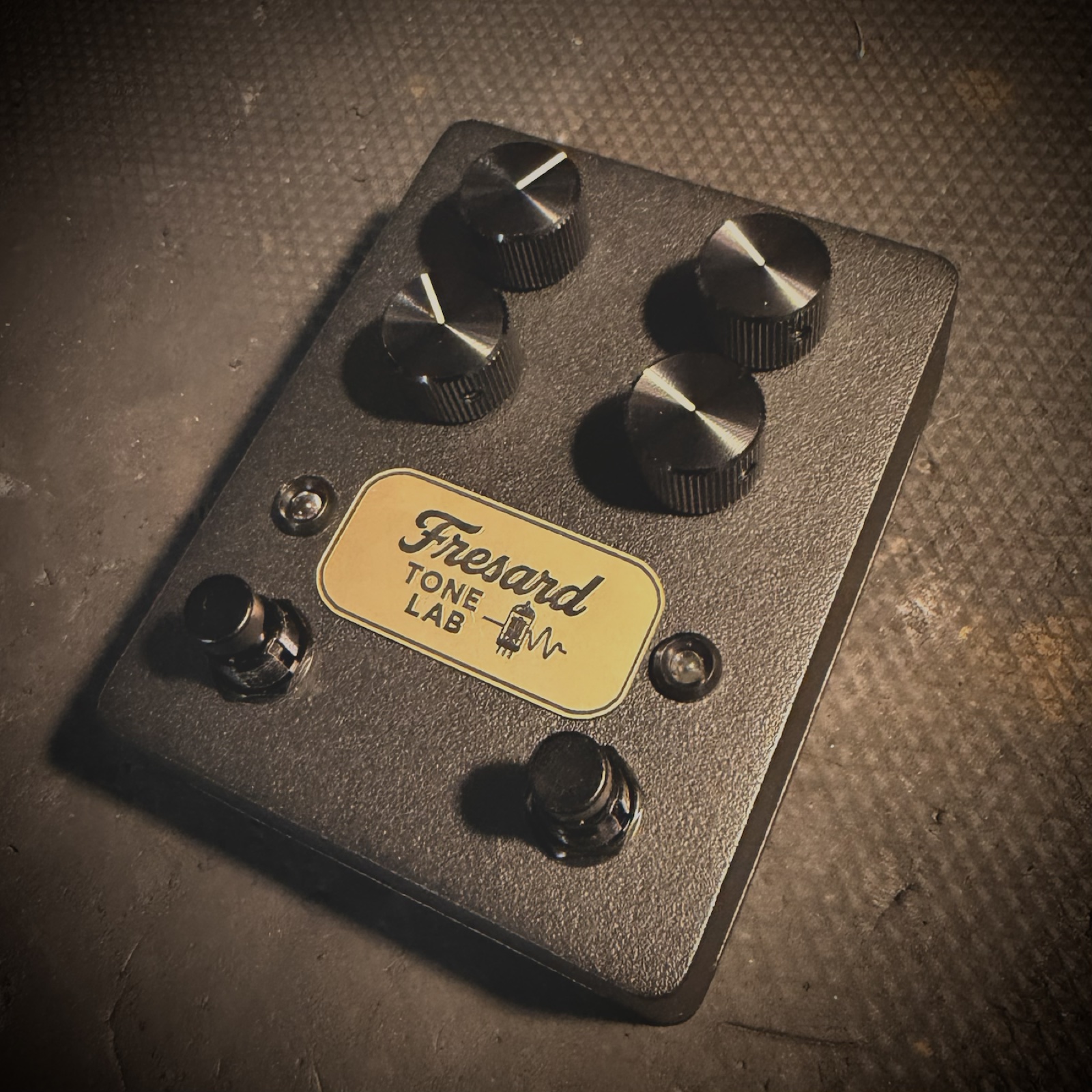 Finished Fresard Tone Lab modified overdrive pedal